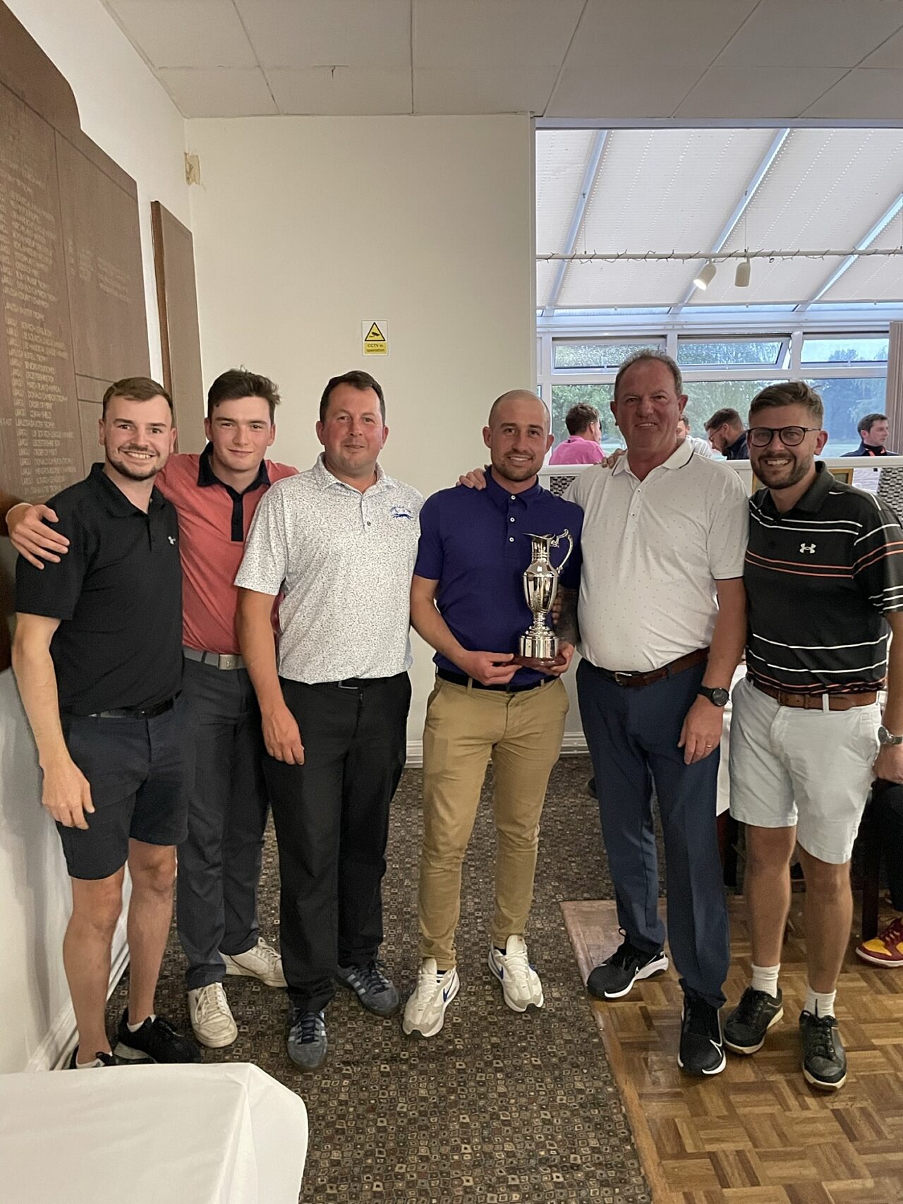 This year's winners of The Merlot Trophy - Cosby Golf Club This year's winners of The Merlot Trophy - Cosby Golf Club